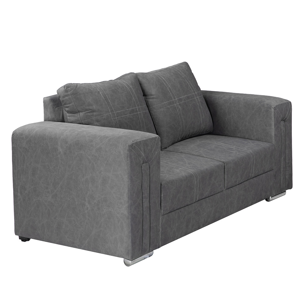 Foto 4 pulgar | Taos Love Seat 2 Plazas Chelsea Storm Gris Oscuro