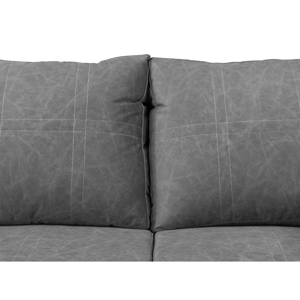 Foto 5 pulgar | Taos Love Seat 2 Plazas Chelsea Storm Gris Oscuro
