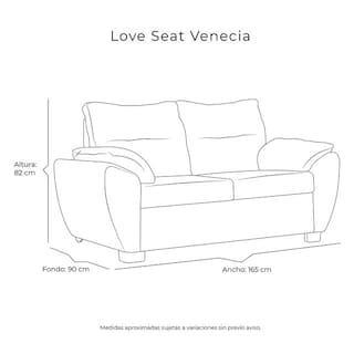 Foto 7 | Sala Venecia Carnaby Gris Carbon 3 Piezas