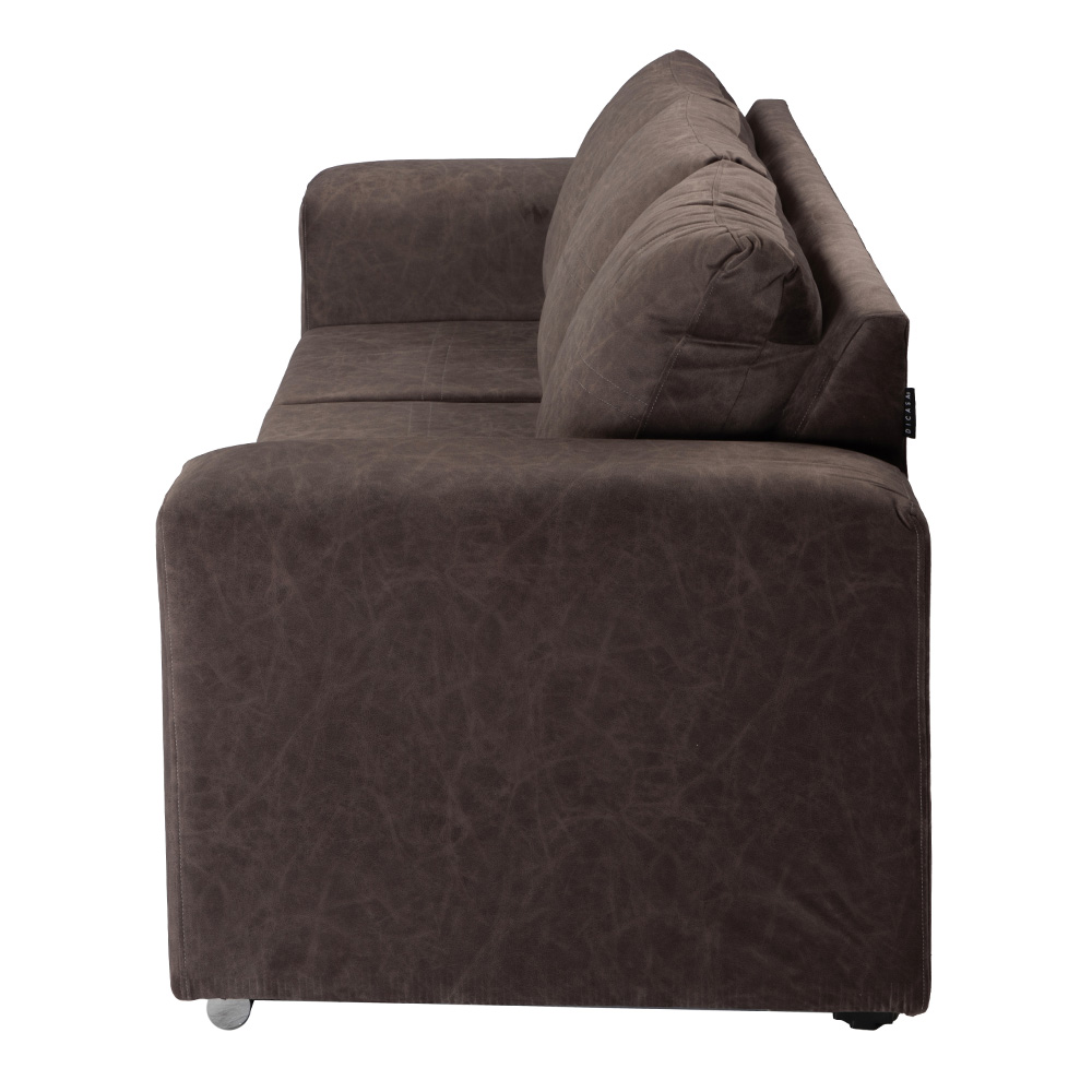 Foto 3 | Taos Sofa 3 Plazas Chelsea Ebony Chocolate