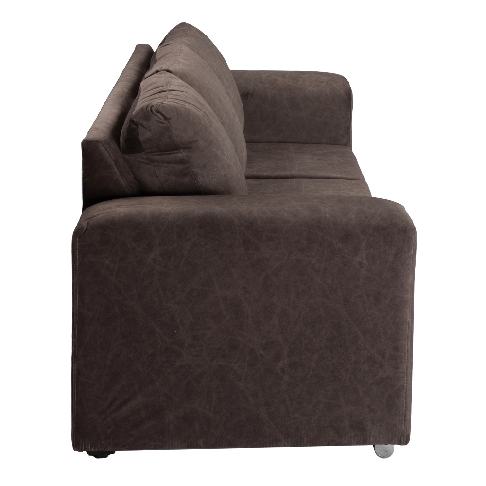 Foto 6 pulgar | Taos Sofa 3 Plazas Chelsea Ebony Chocolate