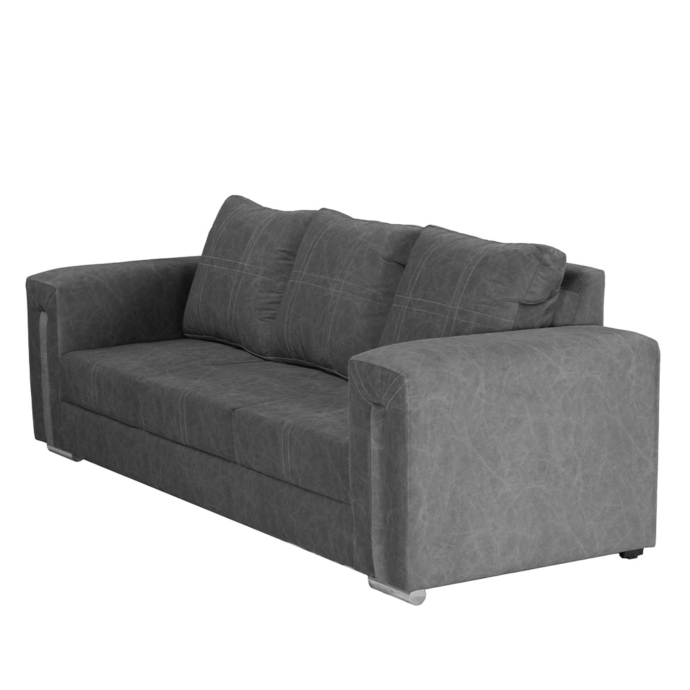 Foto 3 pulgar | Taos Sofa 3 Plazas Chelsea Storm Gris Oscuro