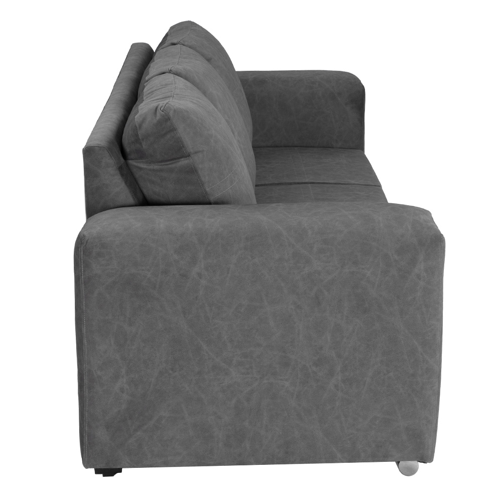 Foto 6 pulgar | Taos Sofa 3 Plazas Chelsea Storm Gris Oscuro