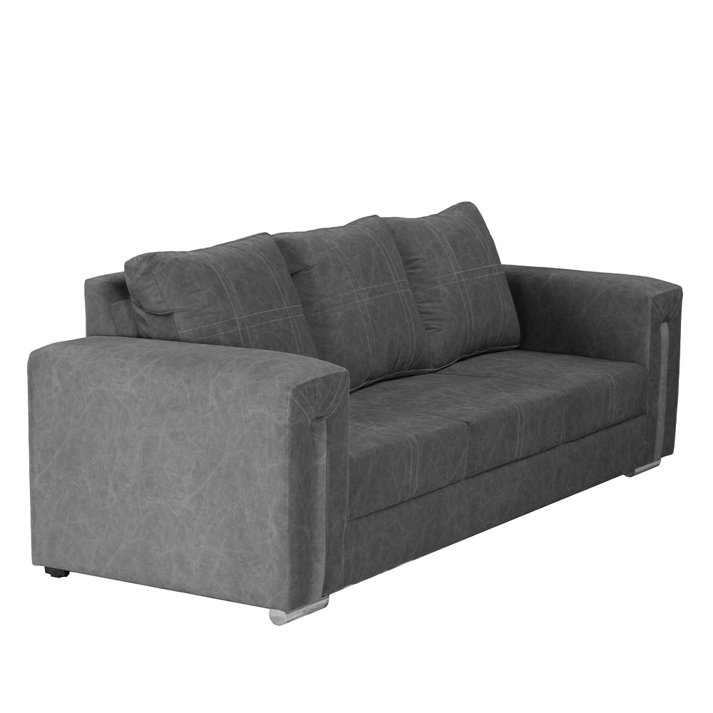 Foto 7 pulgar | Taos Sofa 3 Plazas Chelsea Storm Gris Oscuro