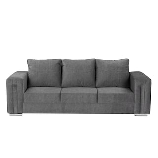 Foto 4 | Taos Sala 3-2-1 Sala 3 Piezas (sofa, Love Y Sillon) Chelsea Gris Oscuro