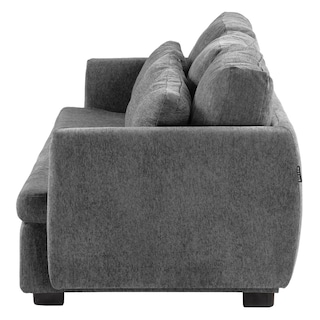 Foto 5 | Kuma Sofa 3 Plazas Centaurus Oxford Gris Carbon