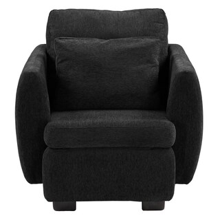 Foto 2 | Kuma Sala 3-2-1 Sala 3 Piezas (sofa, Love Y Sillon) Centaurus Black Negro