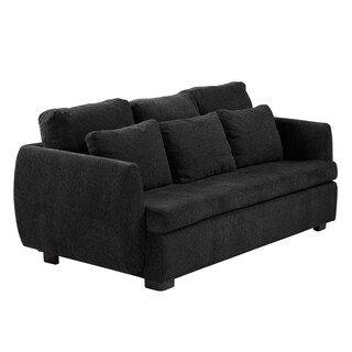 Foto 2 | Kuma Sofa 3 Plazas Centaurus Black Negro