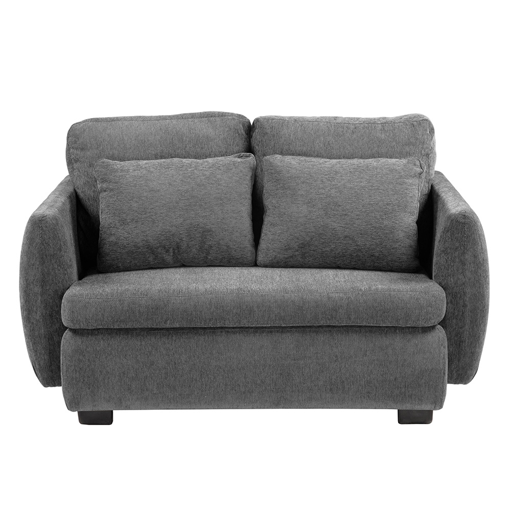 Foto 1 | Kuma Love Seat 2 Plazas Centaurus Oxford Gris Carbon