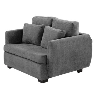 Foto 3 | Kuma Love Seat 2 Plazas Centaurus Oxford Gris Carbon