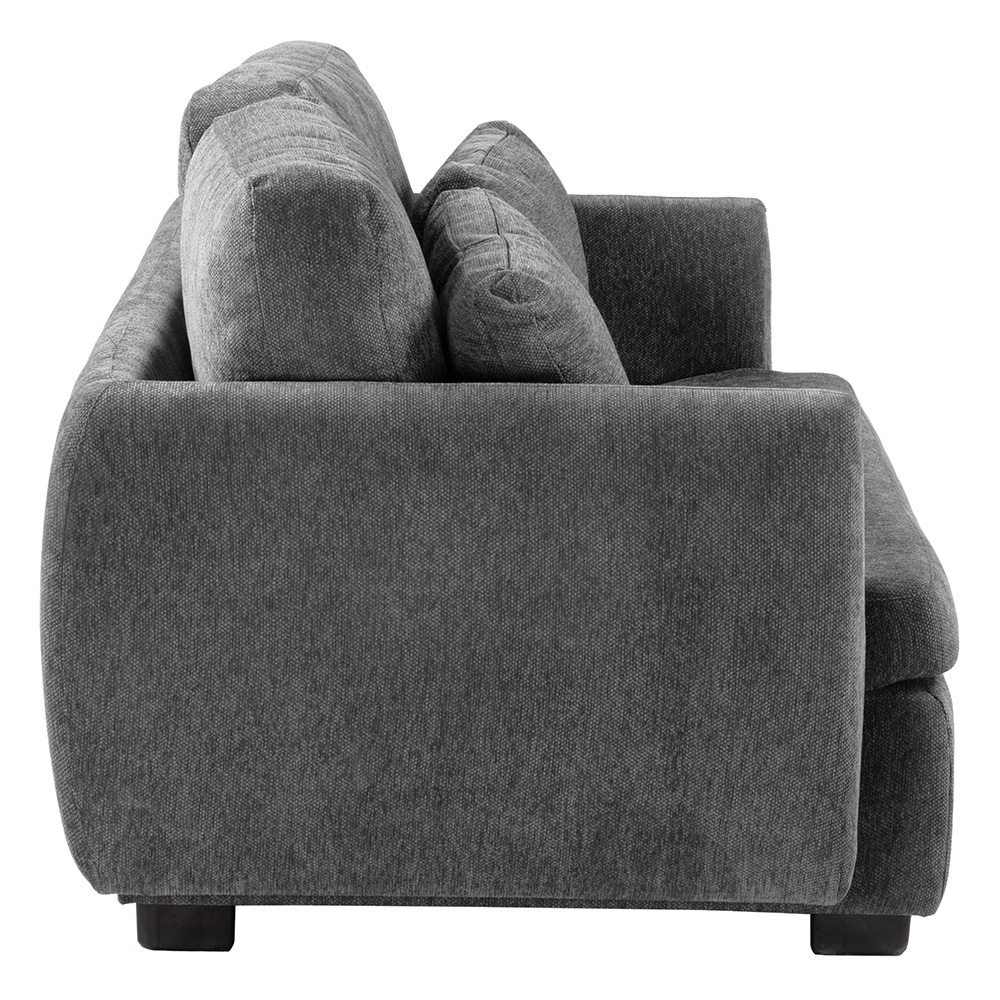 Foto 5 pulgar | Kuma Love Seat 2 Plazas Centaurus Oxford Gris Carbon