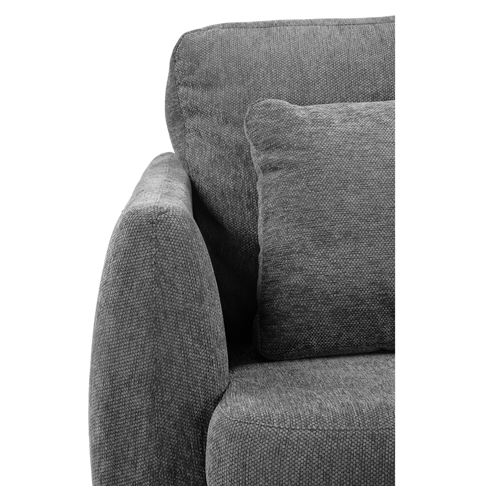 Foto 8 pulgar | Kuma Love Seat 2 Plazas Centaurus Oxford Gris Carbon