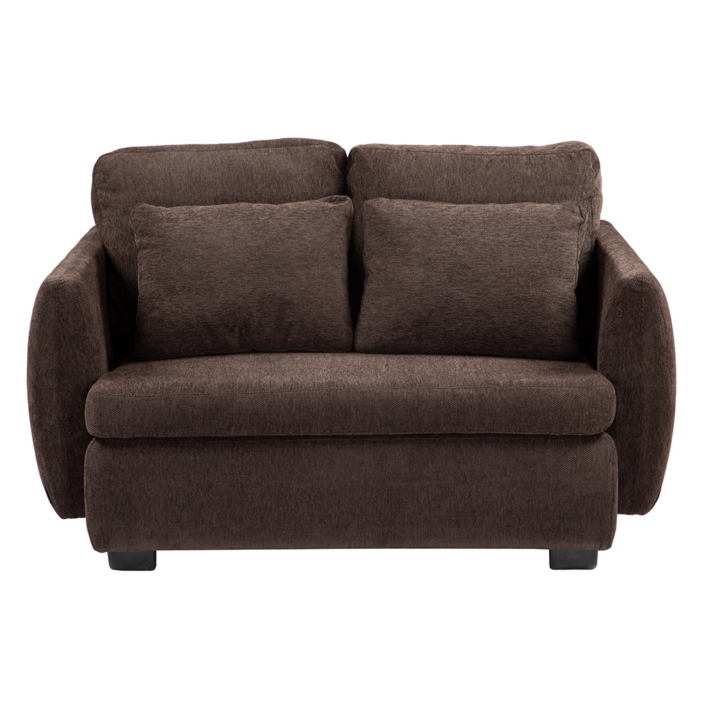 Love Seat Dicasa Kuma Color Chocolate 2 Plazas
