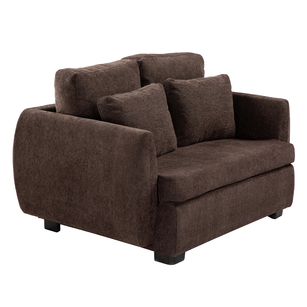 Foto 7 pulgar | Kuma Love Seat 2 Plazas Centaurus Espresso Chocolate