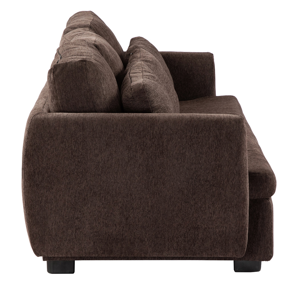 Foto 5 | Kuma Sofa 3 Plazas Centaurus Espresso Chocolate