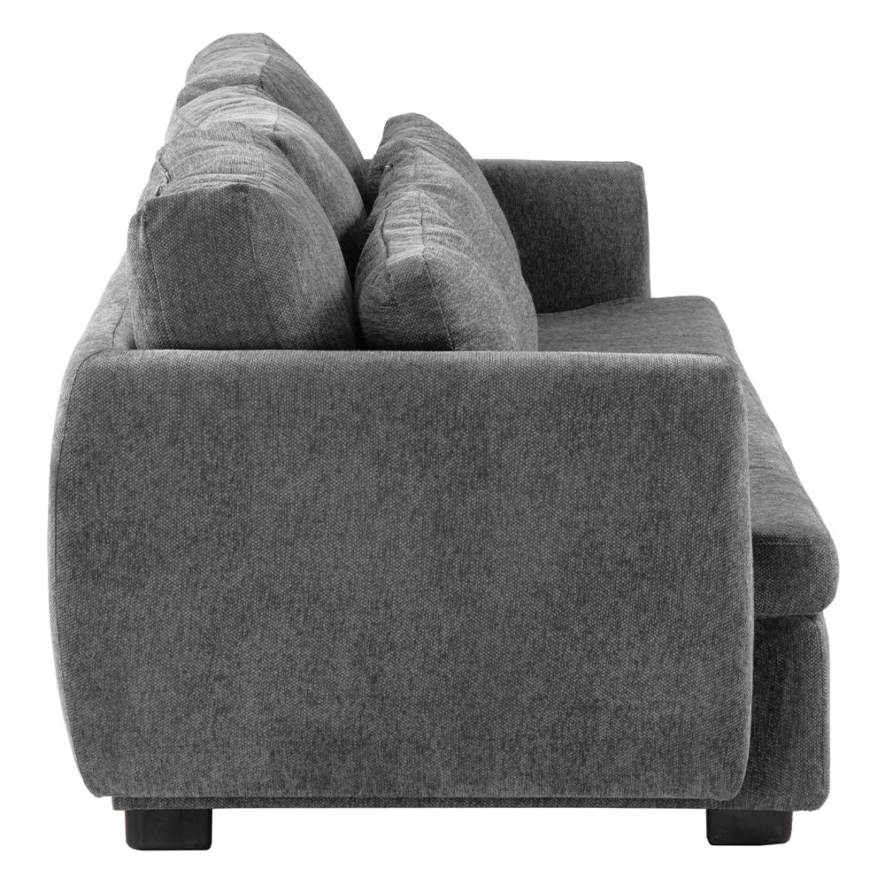 Foto 5 pulgar | Kuma Sofa 3 Plazas Centaurus Oxford Gris Carbon