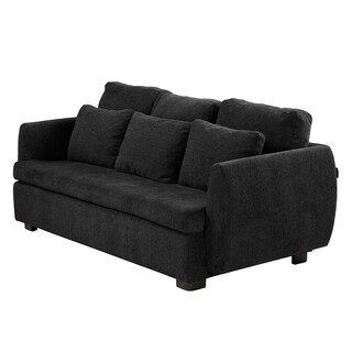 Foto 3 | Kuma Sofa 3 Plazas Centaurus Black Negro