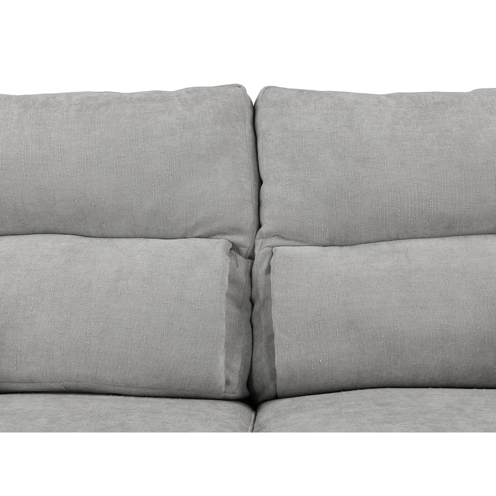 Foto 5 pulgar | Sala Trinity Kaizen Color Gris 3 Piezas ( Sillón, Love Seat Y Sofá)