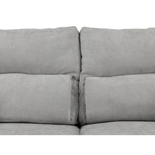 Foto 4 | Sala Trinity Kaizen Color Gris 3 Piezas ( Sillón, Love Seat Y Sofá)