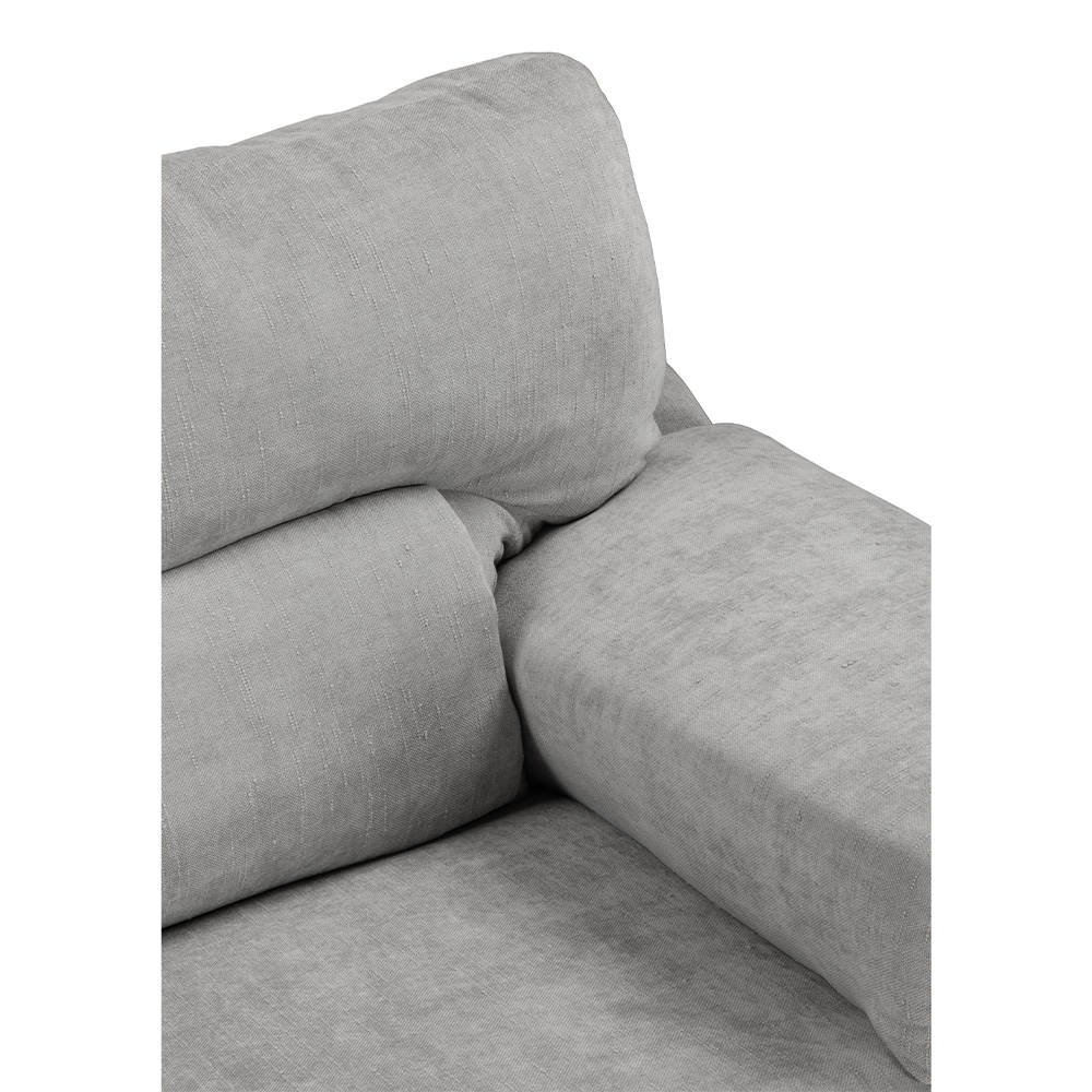 Foto 6 pulgar | Sala Trinity Kaizen Color Gris 3 Piezas ( Sillón, Love Seat Y Sofá)