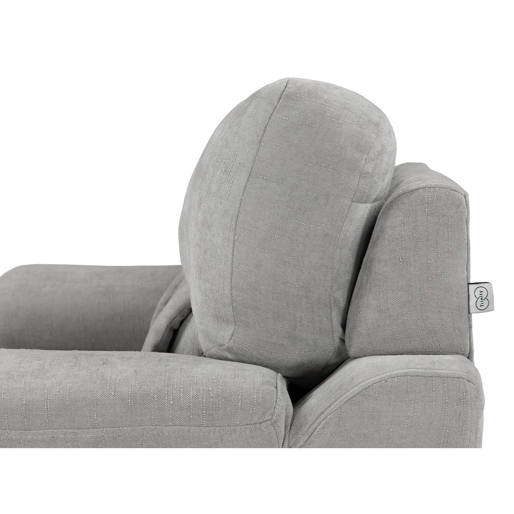 Foto 7 pulgar | Sala Trinity Kaizen Color Gris 3 Piezas ( Sillón, Love Seat Y Sofá)