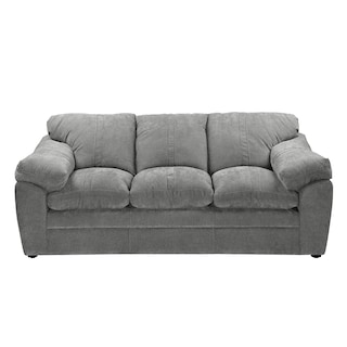Foto 4 | Sala Dicasa Aston Gris 3 Piezas (sofá, Love Seat Y Sillón)