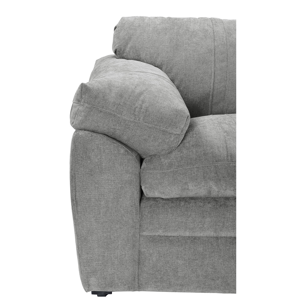 Foto 5 | Sala Dicasa Aston Gris 3 Piezas (sofá, Love Seat Y Sillón)