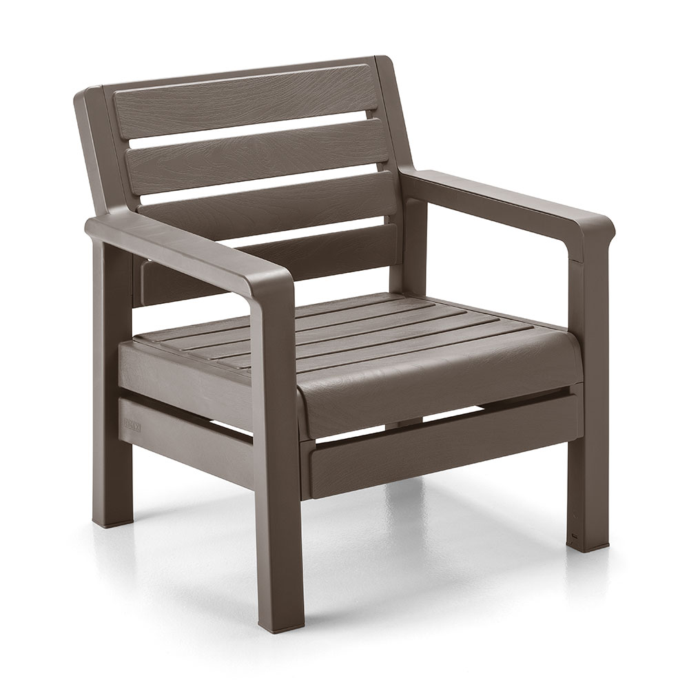 Foto 4 pulgar | Juego Set Sala 4 Puestos Mesa Sillones Sofá Plástico Ideal Interior O Exterior Rimax
