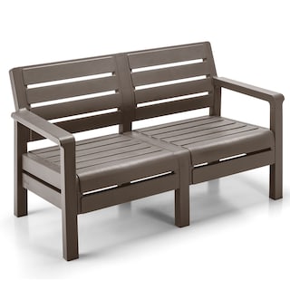 Foto 4 | Juego Set Sala 4 Puestos Mesa Sillones Sofá Plástico Ideal Interior O Exterior Rimax
