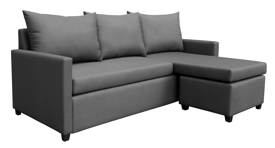 Foto 4 pulgar | Sala Esquinera Modular El Bazar Store Vancouver Gris Oxford 175x130 Cm Sofa Lado Derecho Ó Izquierdo Económica  Tela