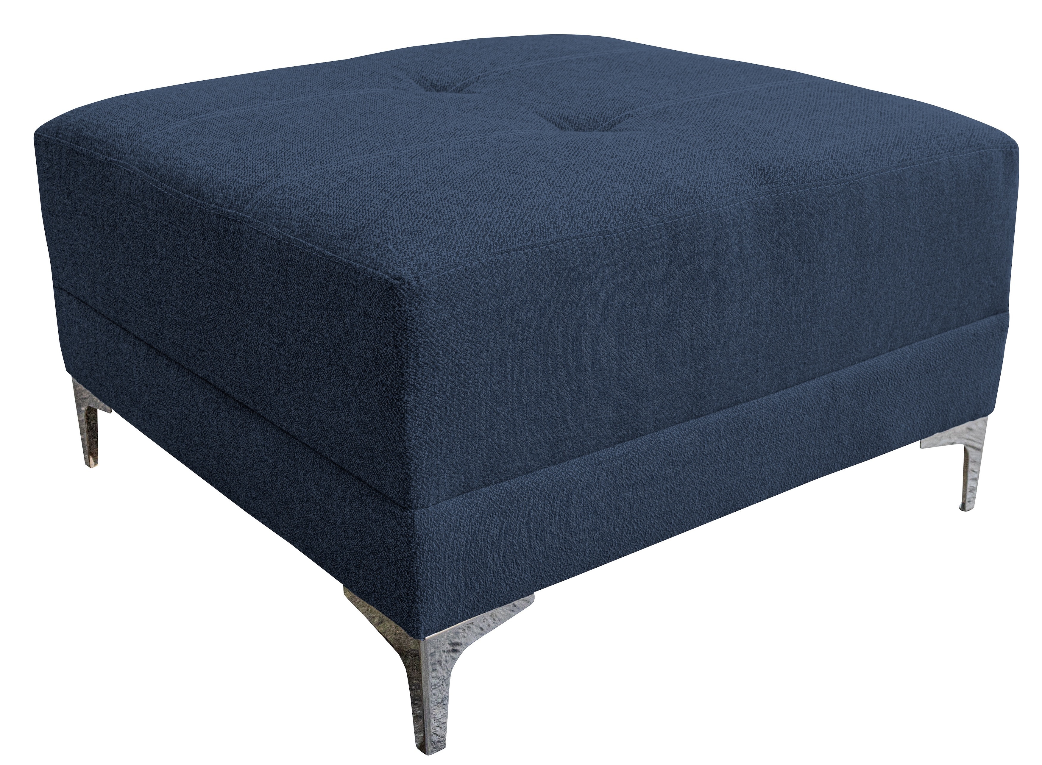 Foto 8 pulgar | Sala Esquinera Modular El Bazar Store Montana Azul Marino 170x155 Cm  Tela Lino Nacional  Love Seat Y Taburete