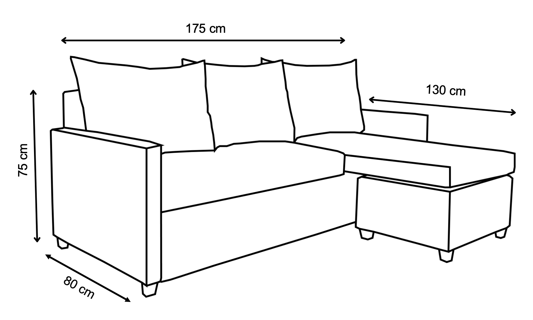 Foto 7 pulgar | Sala Esquinera Modular El Bazar Store Vancouver Chocolate 175x130 Cm Sofa Lado Derecho Ó Izquierdo Económica  Tela Lino