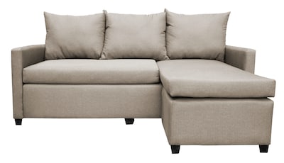Foto 1 | Sala Esquinera Modular El Bazar Store Vancouver Beige 175x130 Cm Sofa Lado Derecho Ó Izquierdo Económica Tela Lino