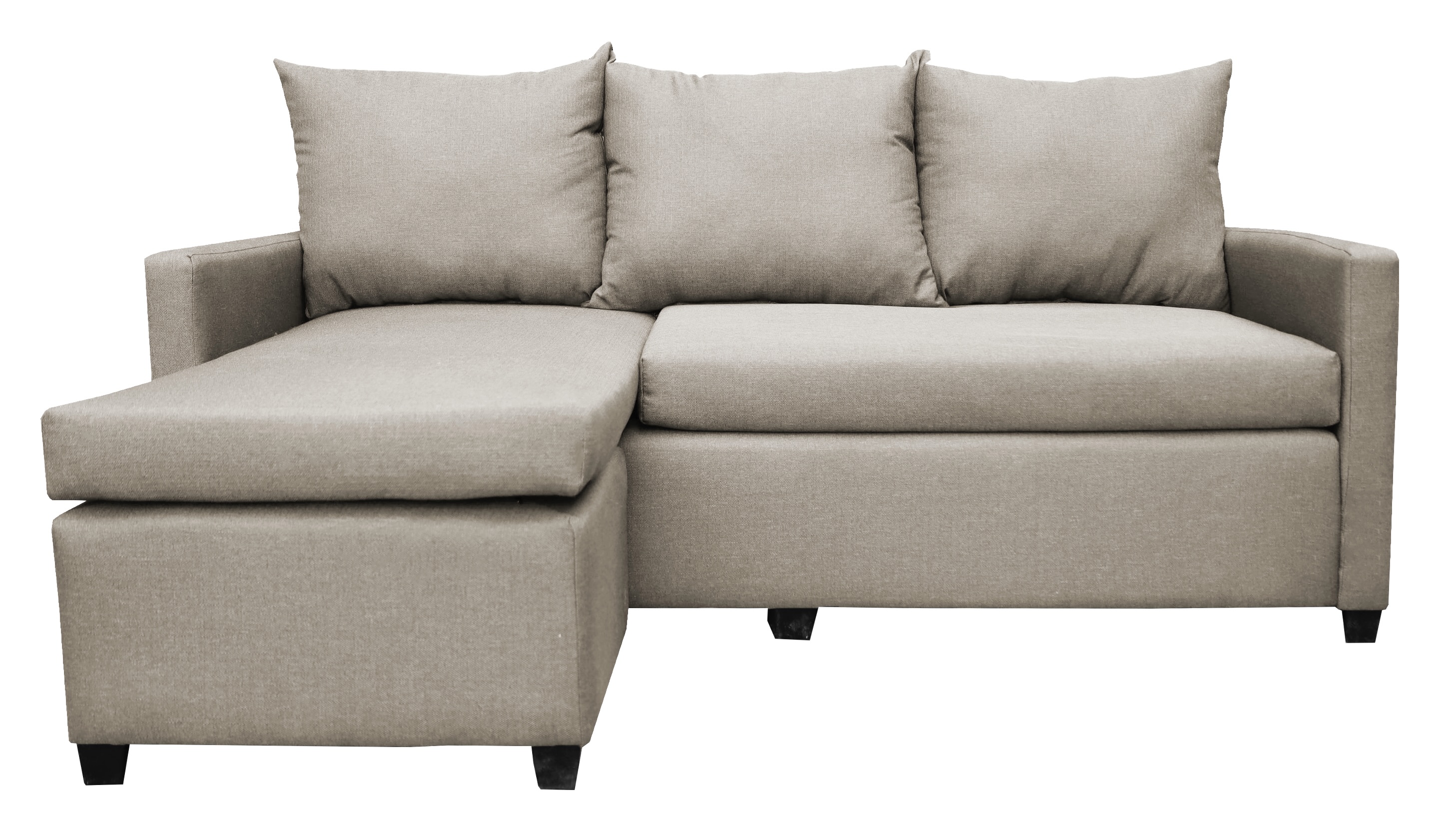 Foto 4 pulgar | Sala Esquinera Modular El Bazar Store Vancouver Beige 175x130 Cm Sofa Lado Derecho Ó Izquierdo Económica  Tela Lino
