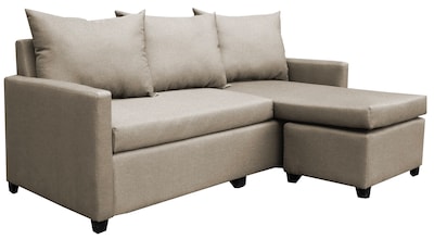 Foto 4 | Sala Esquinera Modular El Bazar Store Vancouver Beige 175x130 Cm Sofa Lado Derecho Ó Izquierdo Económica Tela Lino