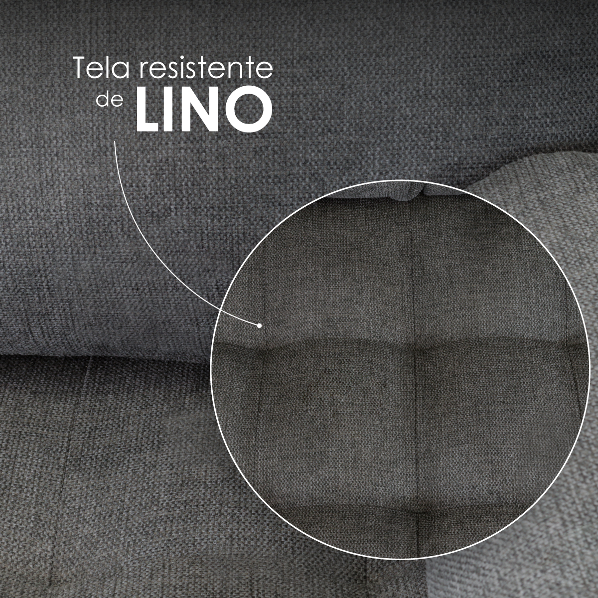 Foto 4 | Sofá de 2 Plazas Iliosinnova Berlín Gris Obscuro