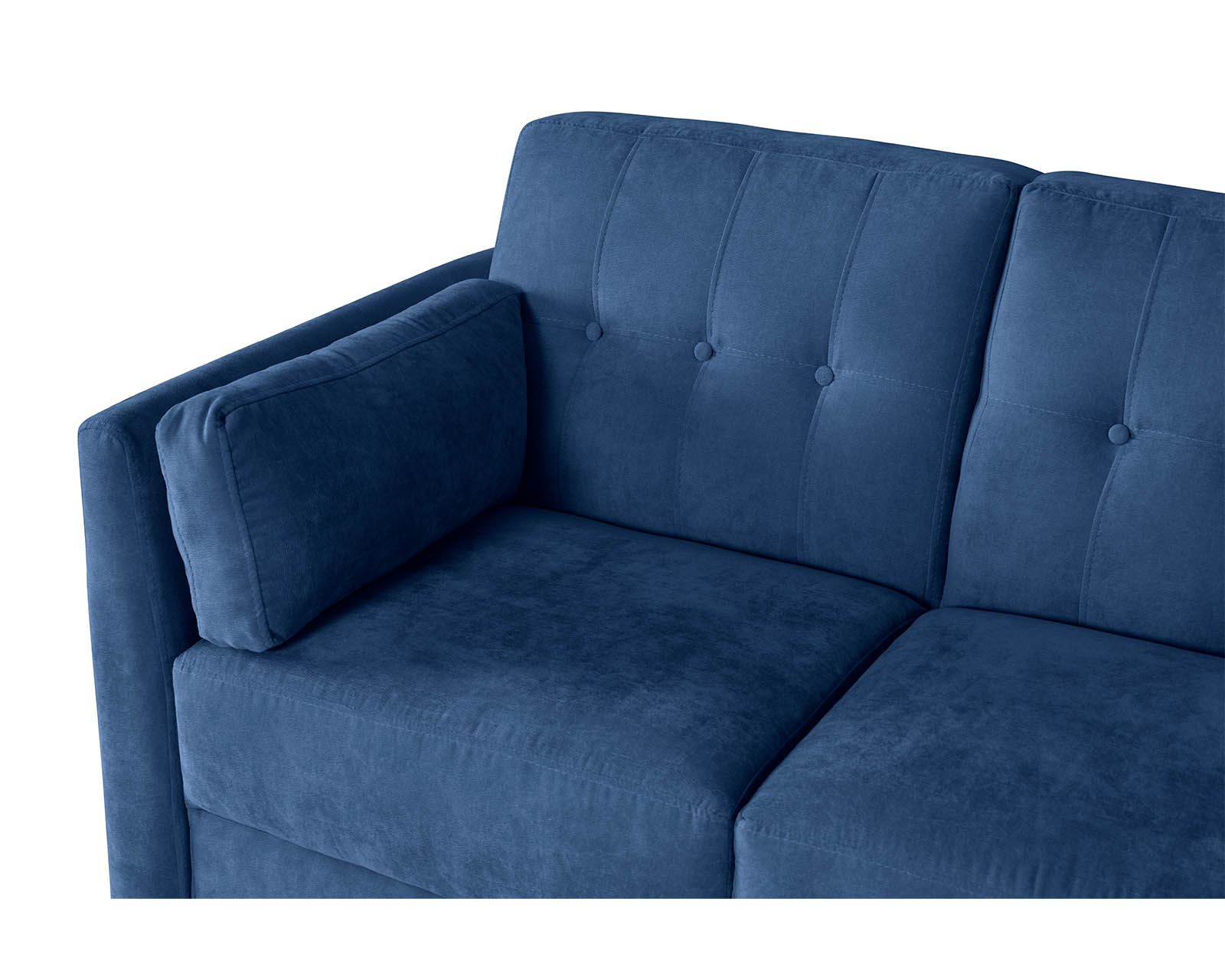Foto 5 | Sala Esquinera De Velvet Azul Kravitz Makora
