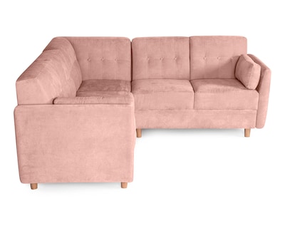 Foto 3 | Sala Esquinera Makora Kravitz Velvet Palo de Rosa