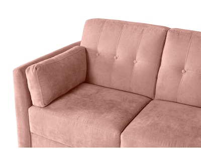 Foto 5 | Sala Esquinera Makora Kravitz Velvet Palo de Rosa