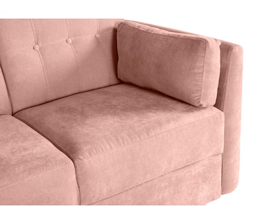 Foto 6 | Sala Esquinera Makora Kravitz Velvet Palo de Rosa