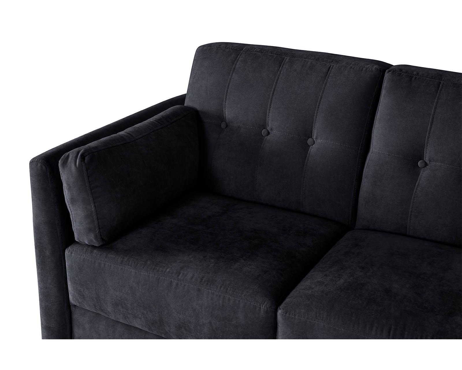Foto 5 | Sala Esquinera Makora Kravitz Velvet Gris Oxford