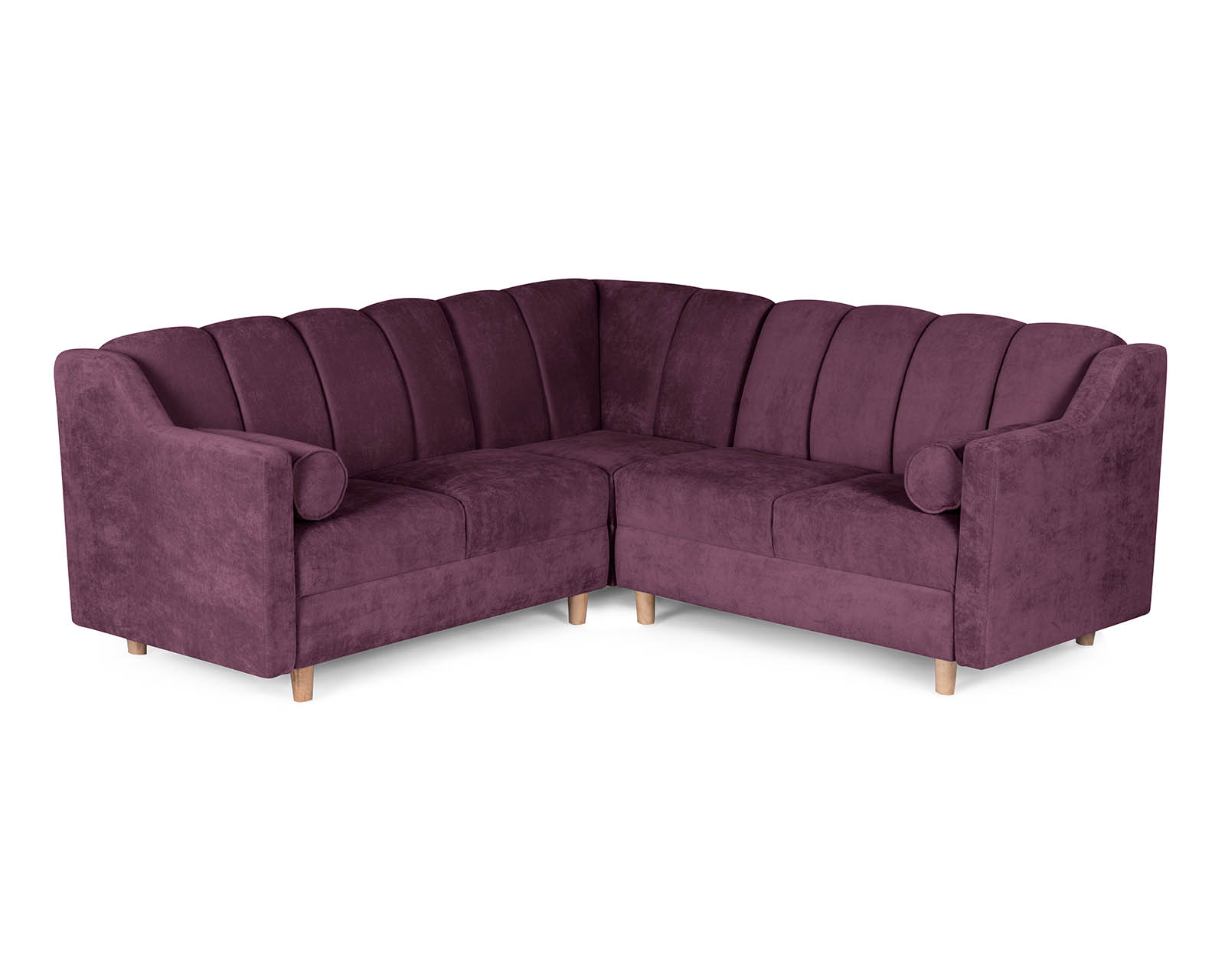 Foto 2 | Sala Esquinera Makora Sabbat Velvet Morado