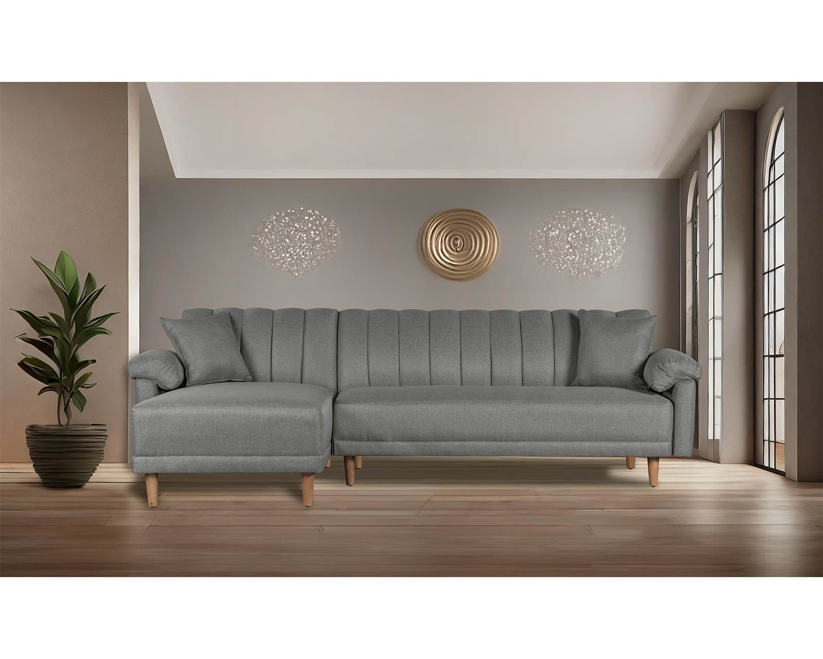 Sala Modular Makora Sampeiro Gris Claro