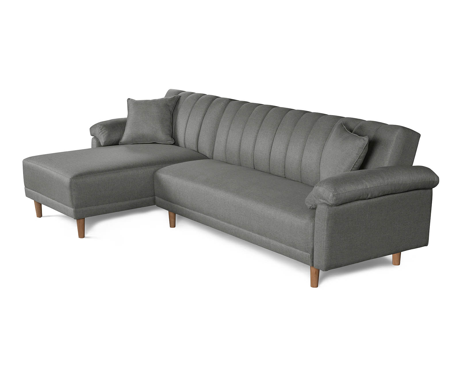 Foto 4 pulgar | Sala Modular Makora Sampeiro Gris Claro