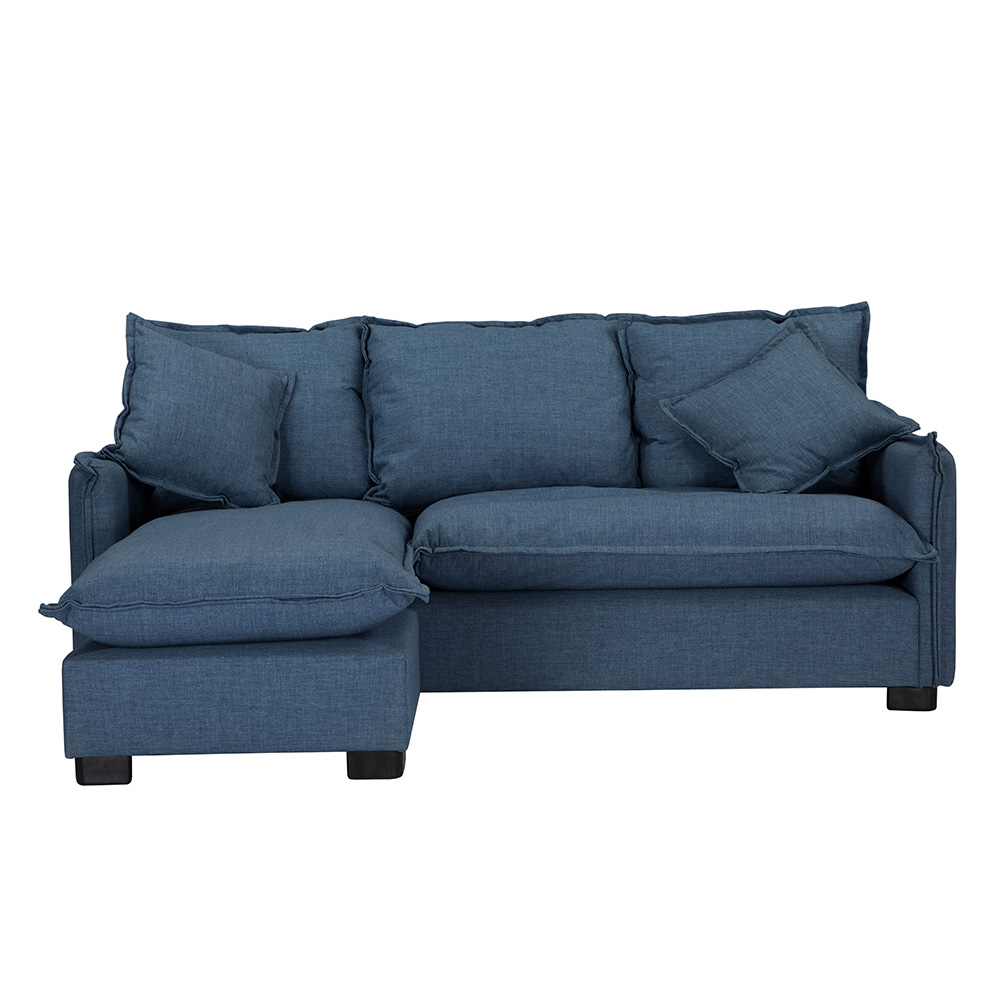 Foto 1 | Sofá Chaise Dicasa Milo Color Azul