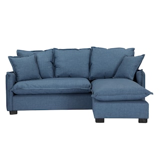 Foto 2 | Sofá Chaise Dicasa Milo Color Azul
