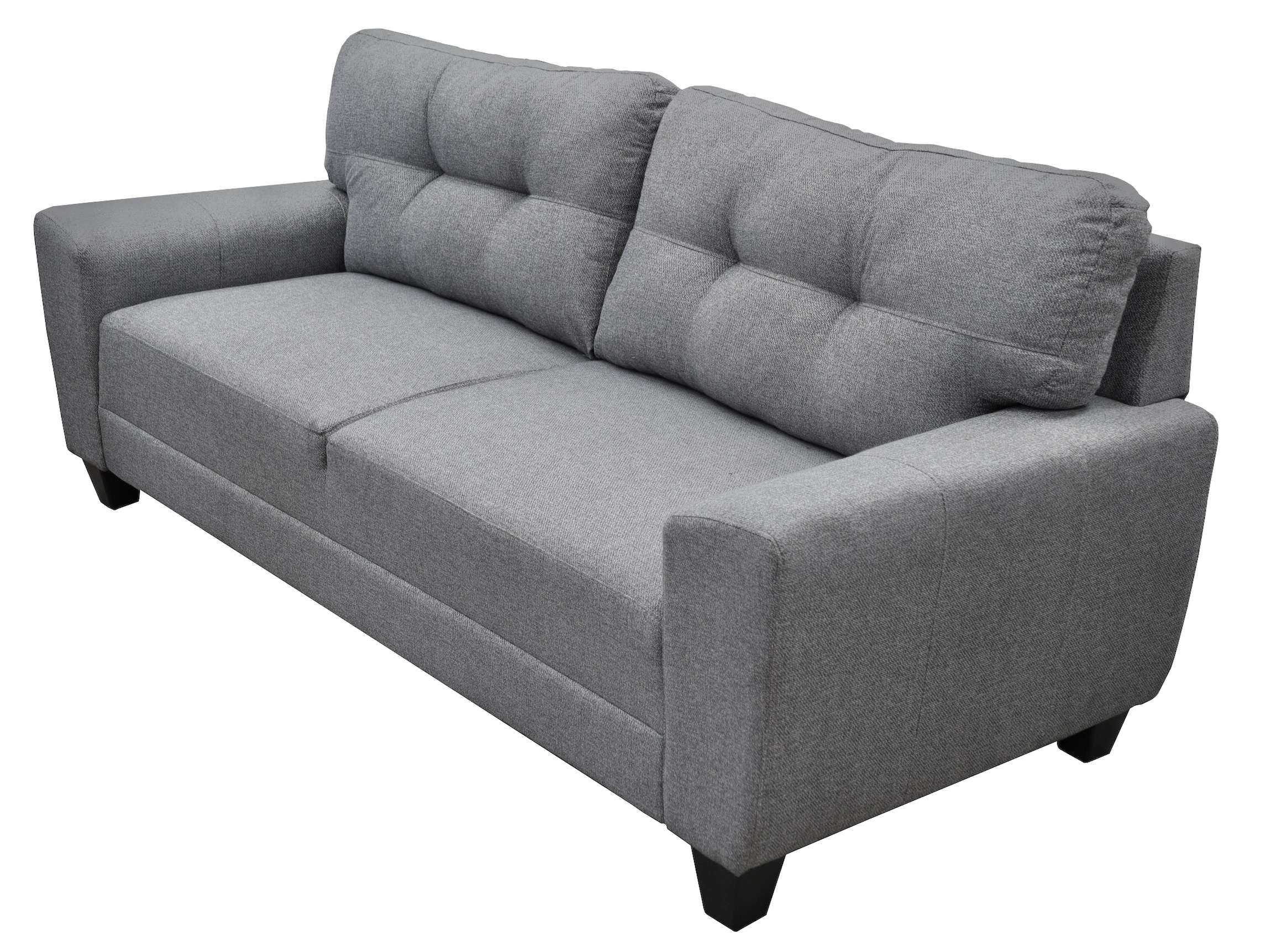 Foto 4 pulgar | Sofa El Bazar Store Sidney Lino Gris Plata 3 Plazas, Modular, Moderno, Sala