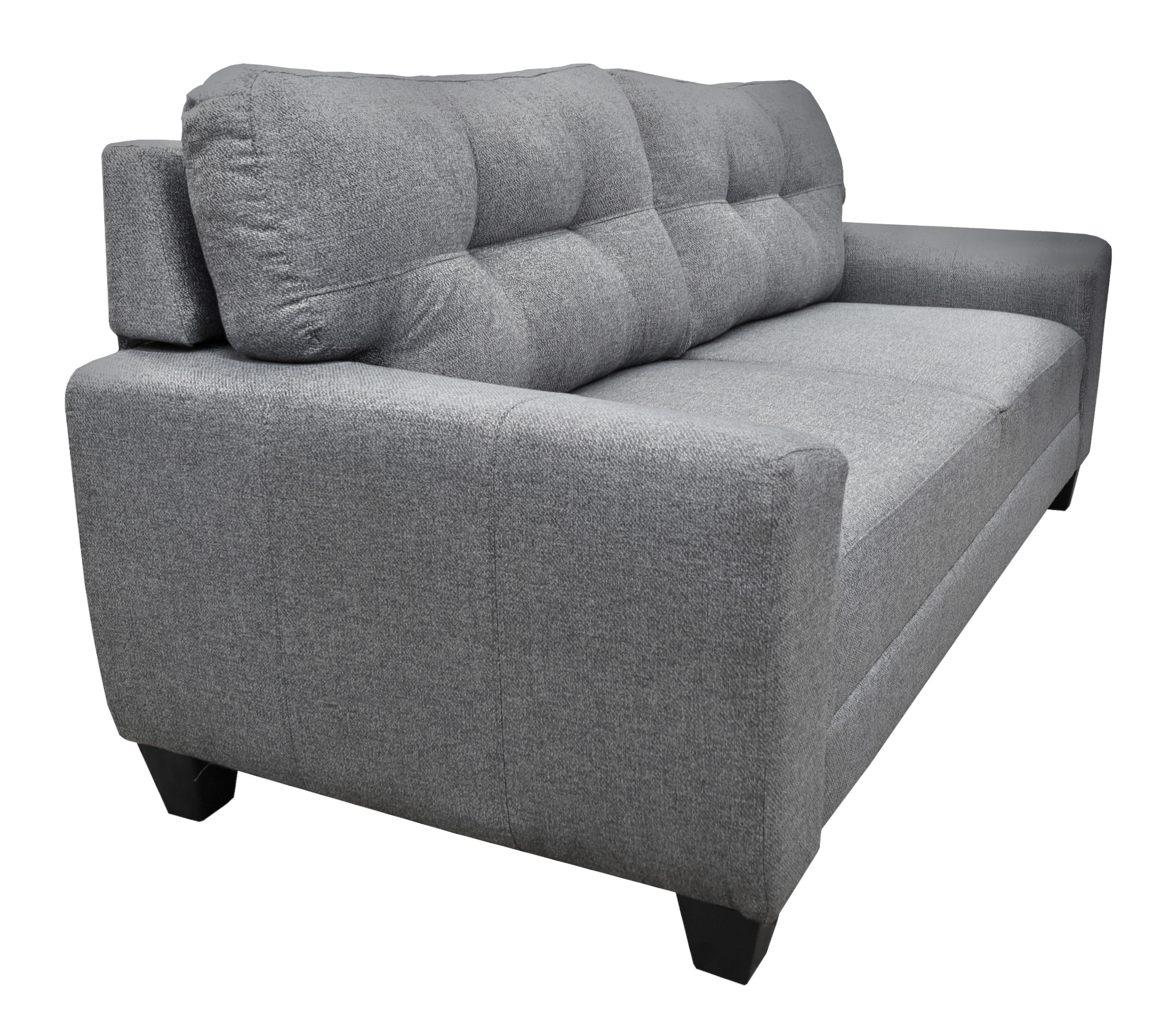 Foto 5 pulgar | Sofa El Bazar Store Sidney Lino Gris Plata 3 Plazas, Modular, Moderno, Sala