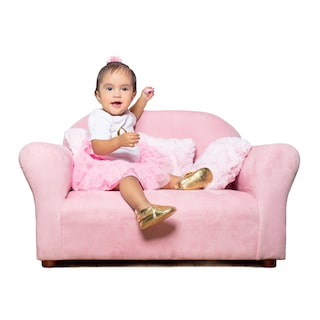 Foto 2 | Sofá Para Princesa En Color Rosa Incluye Almohadas Facil De Trasportar (habitacion, Preescoolar, Parque, Etc.,)