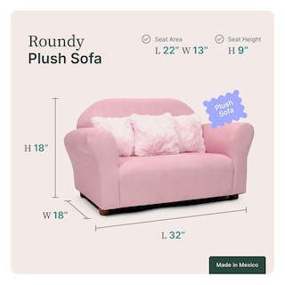 Foto 5 | Sofá Para Princesa En Color Rosa Incluye Almohadas Facil De Trasportar (habitacion, Preescoolar, Parque, Etc.,)